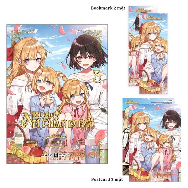 Sách Tôi Yêu Nữ Phản Diện - Tập 3 - Tặng Kèm Bookmark + Postcard