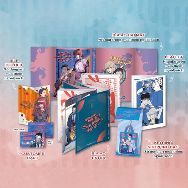 Truyện Tranh Hiên Sau Siêu Thị Muộn Phiền Bay Đi - Tập 1 - Bản Sưu Tầ - Jinushi