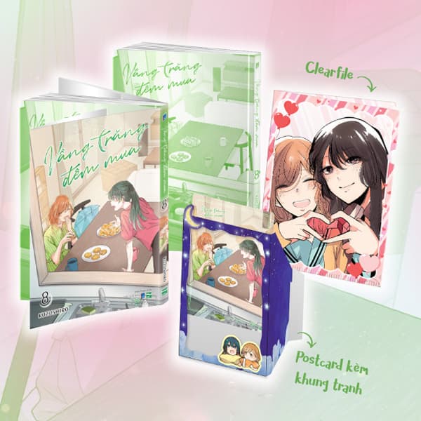 Truyện Tranh Vầng Trăng Đêm Mưa - Tập 8 - Bản Sưu Tầm - Tặng Kèm Card - Kuzushiro