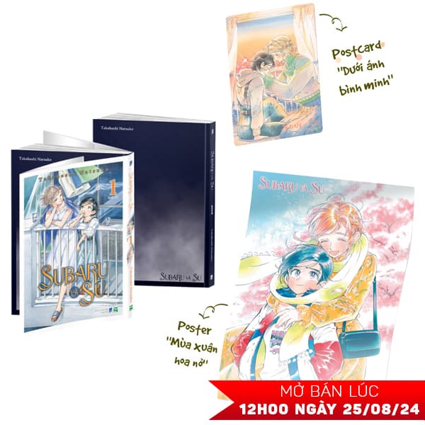 Truyện Tranh Subaru Và Su - Tập 1 - Bản Sưu Tầm - Tặng Kèm Card Giấy + P - Takahashi Natsuko