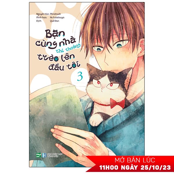 Truyện Tranh Bạn Cùng Nhà Thi Thoảng Trèo Lên Đầu Tôi - Tập 3 - Minatsuki