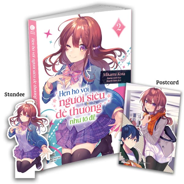 Sách Hẹn Hò Với Người Siêu Dễ Thương Như Tớ Đi! - Tập 2 - Bản Gi� - Mikami Kota
