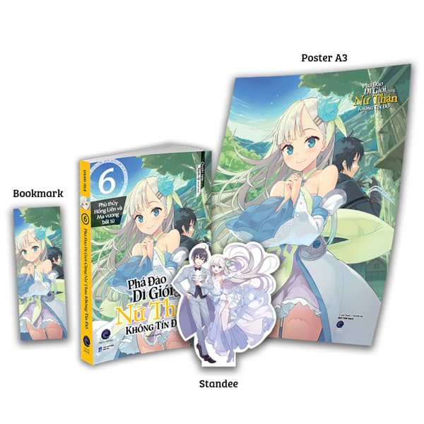 Sách Phá Đảo Dị Giới Cùng Nữ Thần Không Tín Đồ - Tập 6 - Phù Th� - Osaki Isle