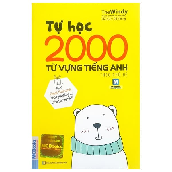 Sách Tự Học 2000 Từ Vựng Tiếng Anh Theo Chủ Đề (Tái Bản) - The Windy