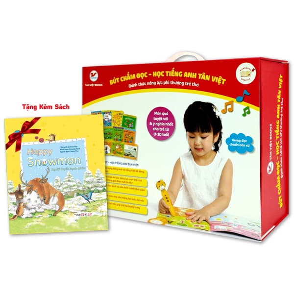 Bút Chấm Đọc - Học Tiếng Anh Dành Cho Trẻ Từ 0 Đến 10 Tuổi - Việt Anh