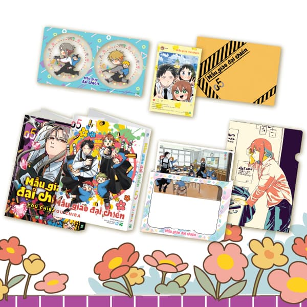 Truyện Tranh Mẫu Giáo Đại Chiến - Tập 5 - Bản Giới Hạn - Tặng Kèm - You Chiba