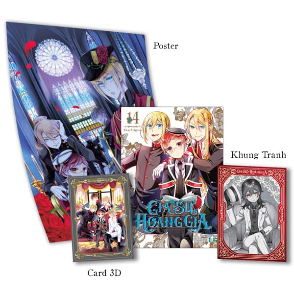 Truyện Tranh Gia Sư Hoàng Gia - Tập 14 - Bản Sưu Tầm - Tặng Kèm Khung Tra - Akai Higasa