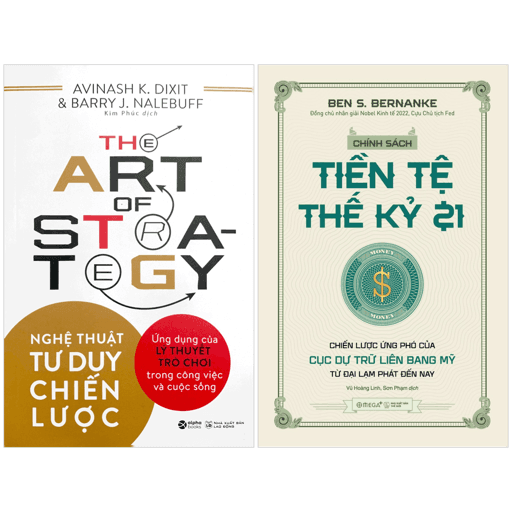 Sách Combo Sách Nghệ Thuật Tư Duy Chiến Lược + Chính Sách Tiền Tệ Th� - Avinash K Dixit