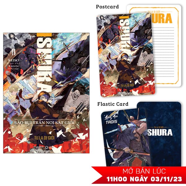 Sách Ishura - Tu La Dị Giới - Tập 2: Bão Bụi Trần Nơi Sát Giới - Bản - Keiso