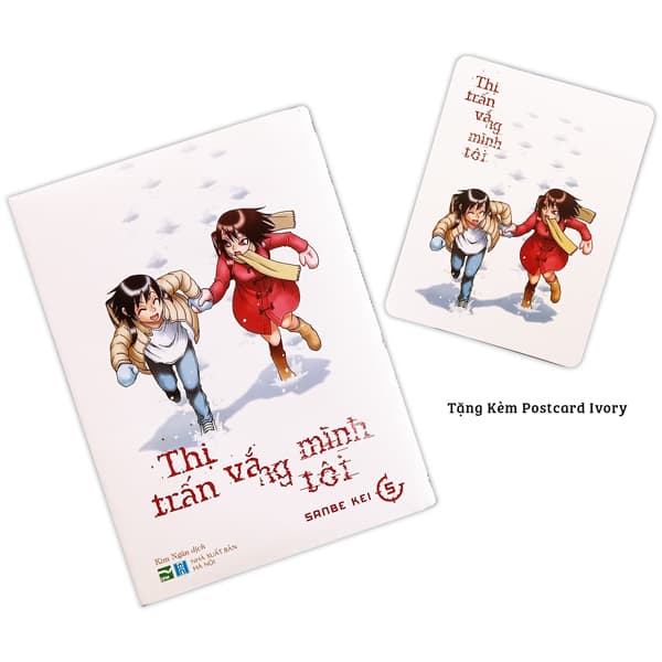 Truyện Tranh Thị Trấn Vắng Mình Tôi - Tập 5 - Tặng Kèm Postcard Ivory - SANBE KEI