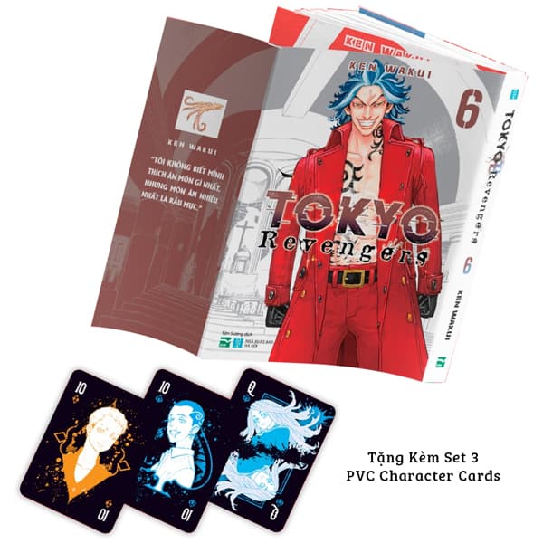 Truyện Tranh Tokyo Revengers - Tập 6 - Bản Đặc Biệt - Tặng Kèm Set 3 PVC - Ken Wakui