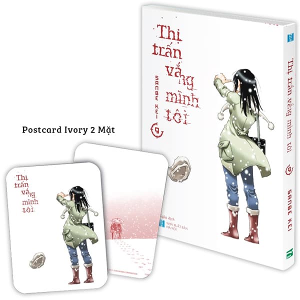 Truyện Tranh Thị Trấn Vắng Mình Tôi - Tập 9 - Tặng Kèm Postcard Ivory - SANBE KEI