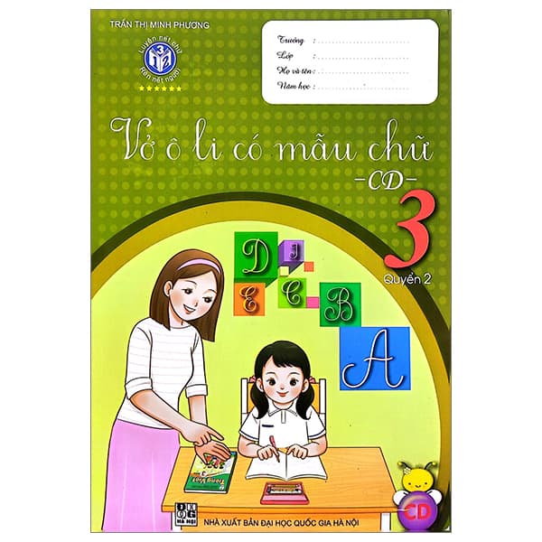 Sách Vở Ô Li Có Mẫu Chữ 3 - Quyển 2 (Cánh Diều) (2023) - Trần Thị Minh Phương