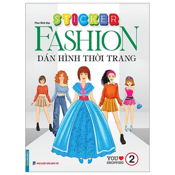 Sách Sticker Fashion - Dán Hình Thời Trang - Tập 2 - Minh