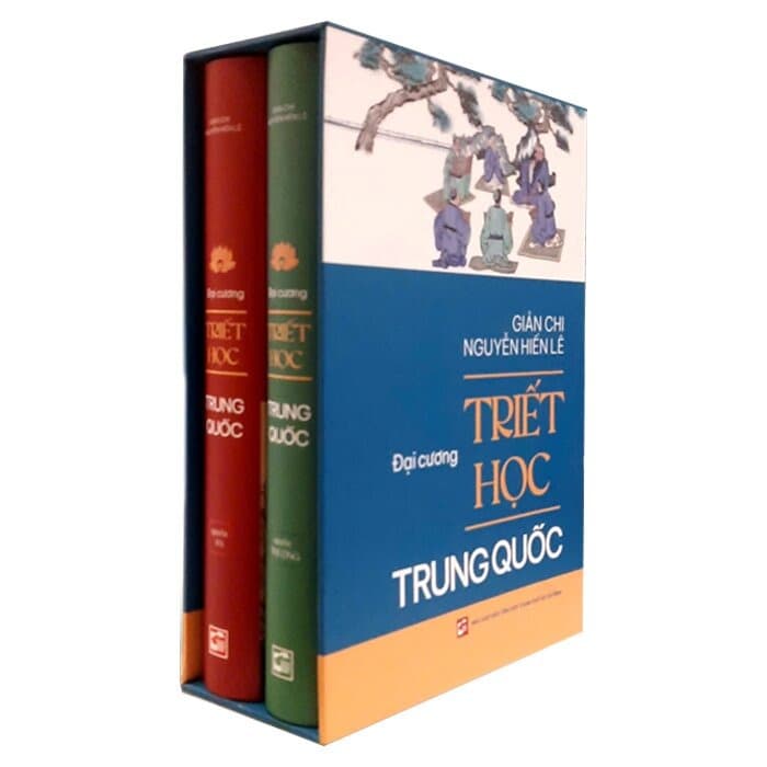 Sách Boxset Đại Cương Triết Học Trung Quốc (Hộp 2 Cuốn) - Giản Chi