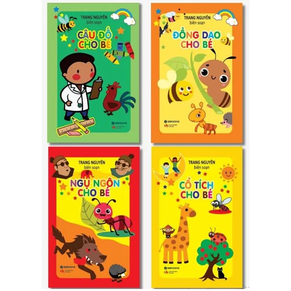 Sách Tủ Sách Giáo Dục Sớm Cho Bé 0-6 Tuổi: Đồng Dao - Câu Đố - Truy� - Trang Nguyên