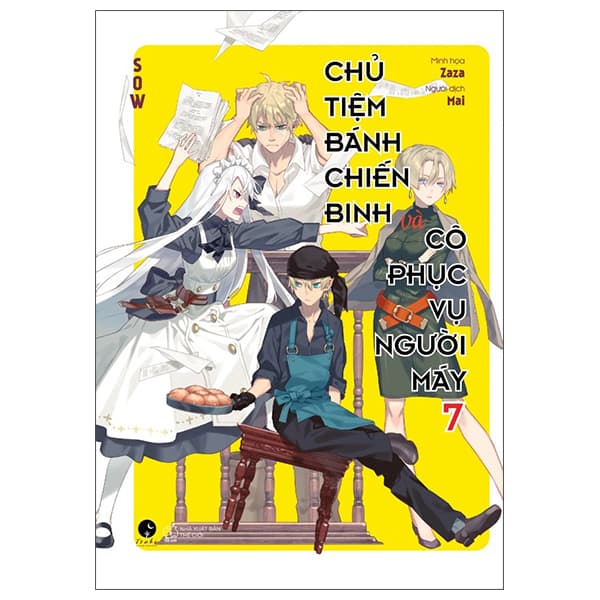 Sách [Sách Đồng Giá 40K] Chủ Tiệm Bánh Chiến Binh Và Cô Phục Vụ Ngư - SOW