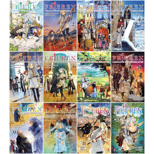Truyện Tranh Combo Manga - Frieren - Pháp Sư Tiễn Táng: Tập 1 - 12 (Bộ 12 T� - Kanehito Yamada