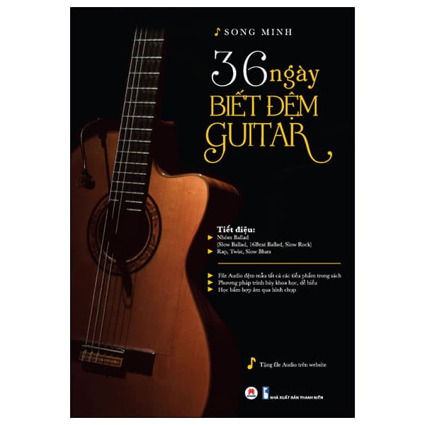 Sách 36 Ngày Biết Đệm Guitar (Tái Bản 2024) - Song Minh