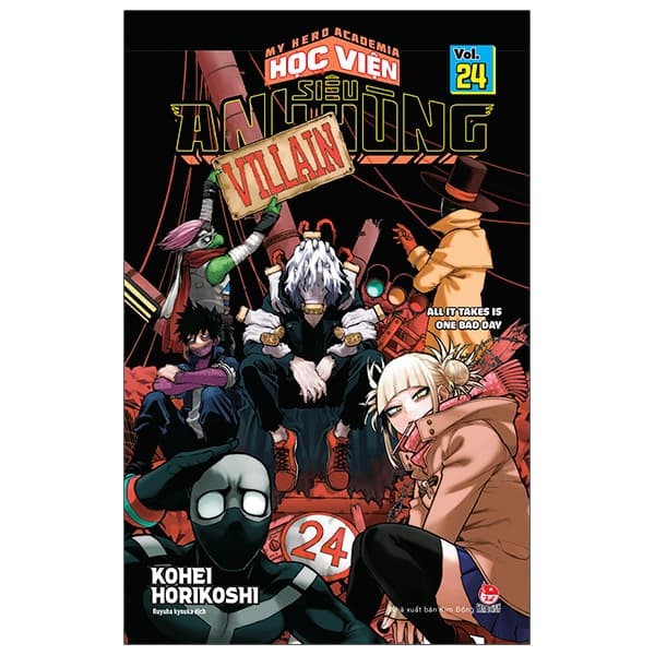 Truyện Tranh My Hero Academia - Học Viện Siêu Anh Hùng - Tập 24 - All It Take - Kim Ân