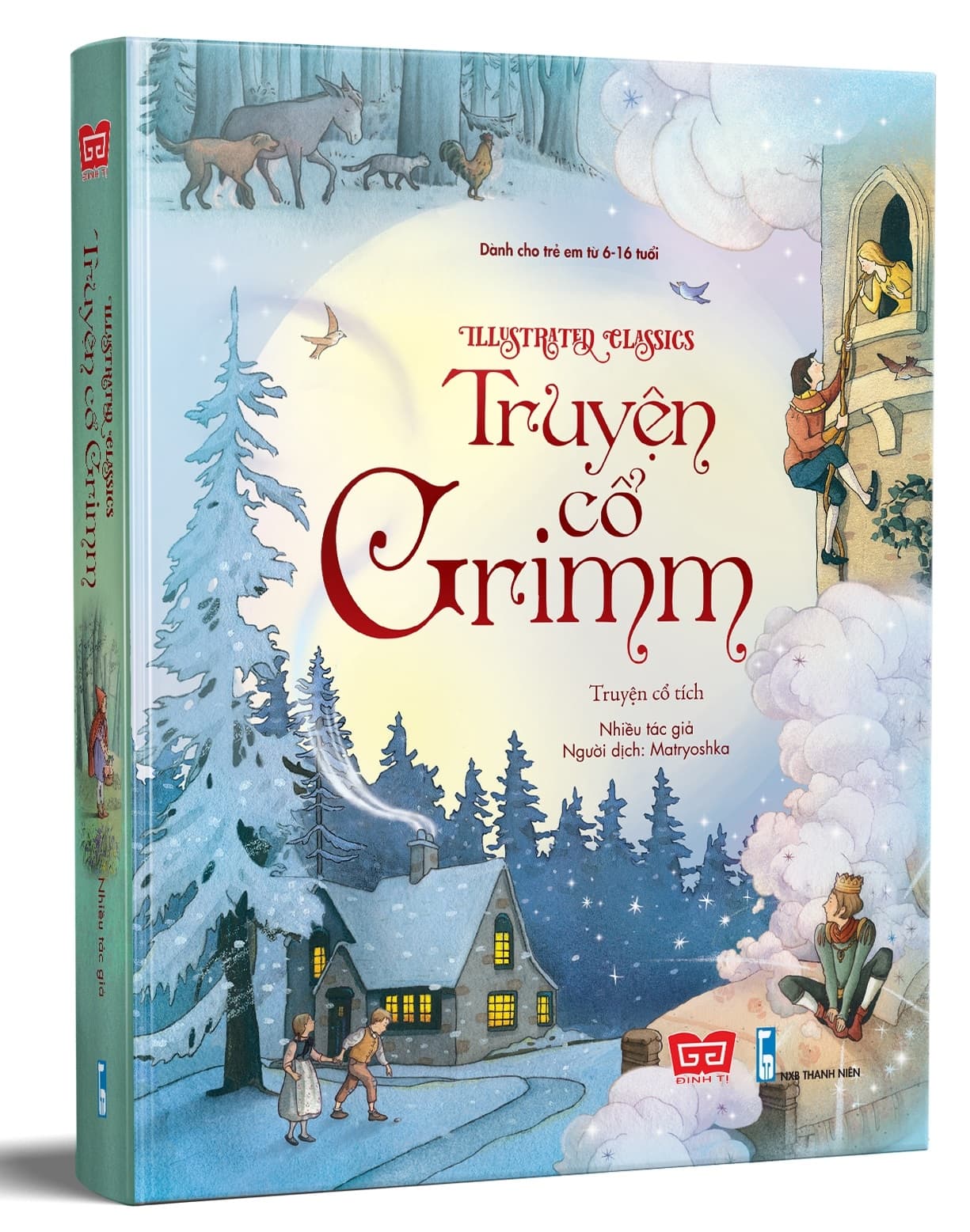 Sách Illustrated Classics - Truyện Cổ Grimm - Truyện Cổ Grimm