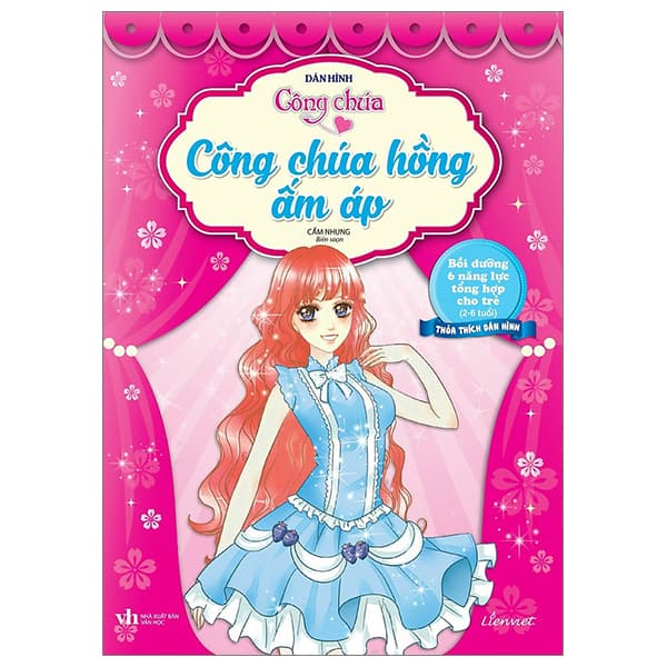 Sách Dán Hình Công Chúa - Công Chúa Hồng Ấm Áp (Tái Bản 2023) - Cẩm Nhung