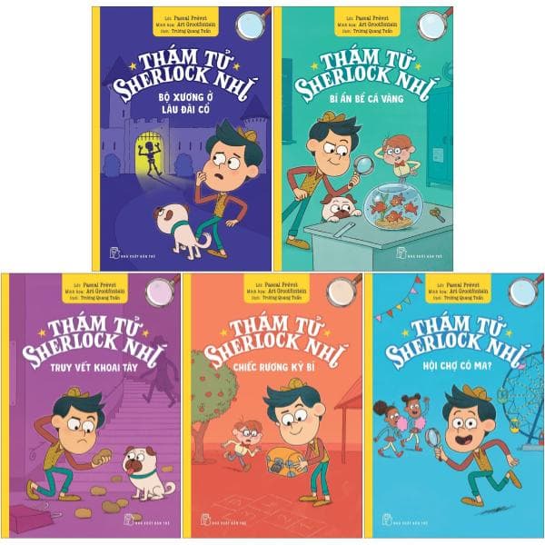 Sách Bộ Sách Thám Tử Sherlock Nhí (Bộ 5 Cuốn) - Pascal Prévot