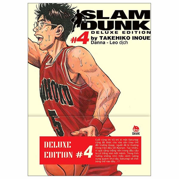 Truyện Tranh Slam Dunk - Deluxe Edition - Tập 4 - Tặng Kèm Obi + Bìa Áo Limite - ED