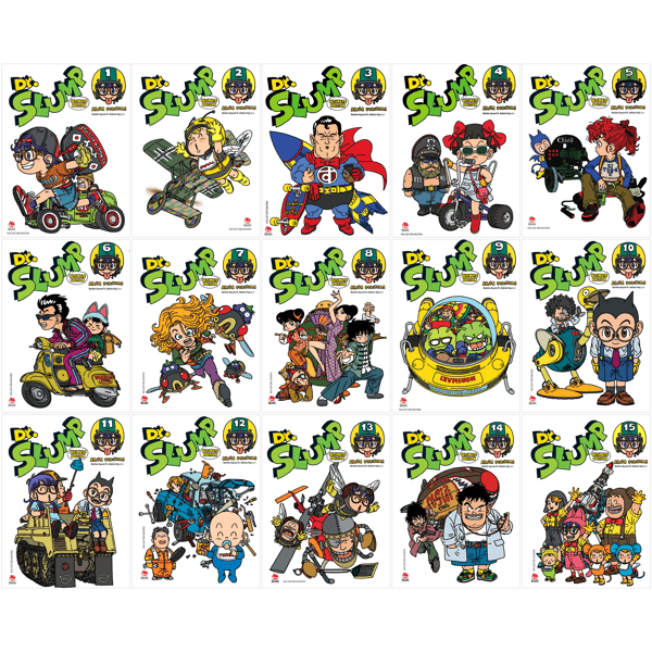Truyện Tranh Combo Manga - Dr.SLUMP - Ultimate Edition: Tập 1 - 15 (Bộ 15 Tập) - Akira Toriyama