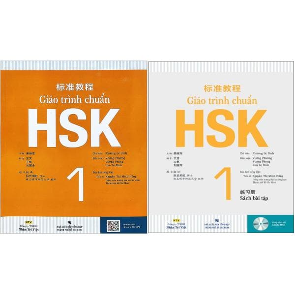 Sách Combo Sách Giáo Trình Chuẩn HSK 1 - Sách Bài Học Và Bài Tập (Bộ 2 - Khương Lệ Bình