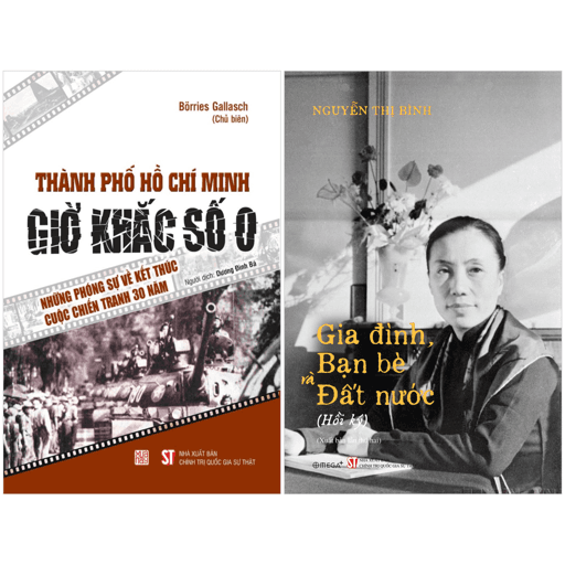 Sách Combo Sách Thành Phố Hồ Chí Minh - Giờ Khắc Số 0 - Những Phóng S� - Borries Gallasch