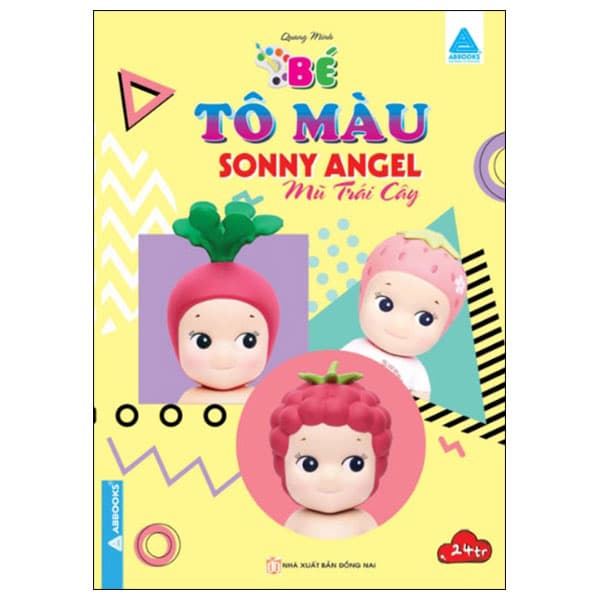 Sách Bé Tô Màu - Sonny Angel - Mũ Trái Cây - Quang Minh