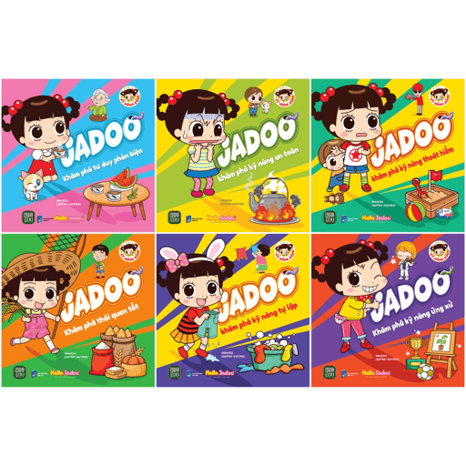 Sách Bộ Sách Jadoo Khám Phá Kỹ Năng Sống (Bộ 6 Cuốn) - 1980Edu