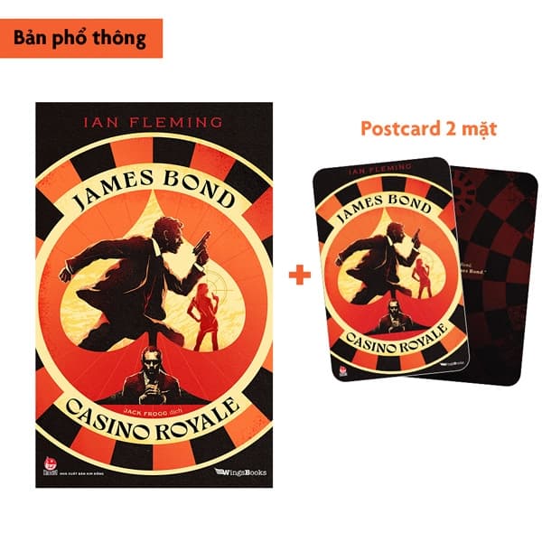 Sách Casino Royale - Series James Bond - Tặng Kèm Postcard 2 Mặt - Ian Fleming