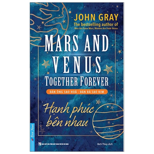 Sách Đàn Ông Sao Hỏa - Đàn Bà Sao Kim (Hạnh Phúc Bên Nhau) - John Gray