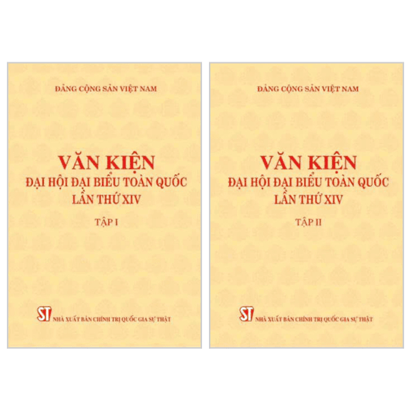 Sách Bộ Sách Văn Kiện Đại Hội Đại Biểu Toàn Quốc Lần Thứ XIV - - Quốc Nam