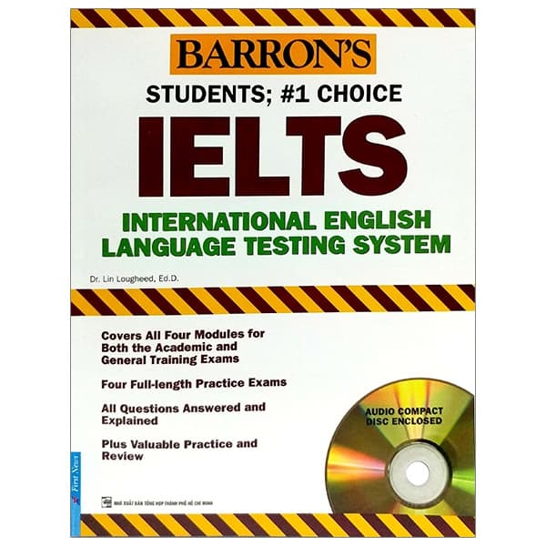 Sách Barron's IELTS International English - Không CD - Dr Lin Lougheed