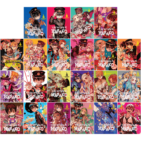 Truyện Tranh Combo Manga - "Cậu" Ma Nhà Xí Hanako: Tập 0 - 21 (Bộ 22 Tập) ( - Alida Massari
