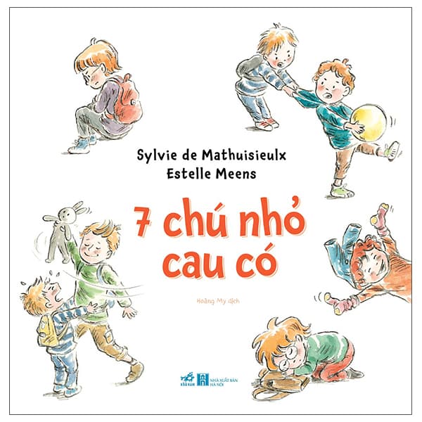 Sách 7 Chú Nhỏ Cau Có - Estelle Meens