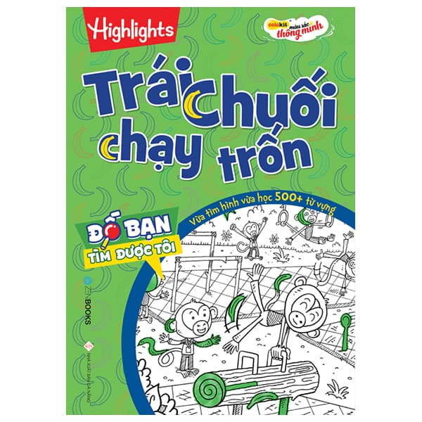 Sách Đố Bạn Tìm Được Tôi - Trái Chuối Chạy Trốn - Highlights