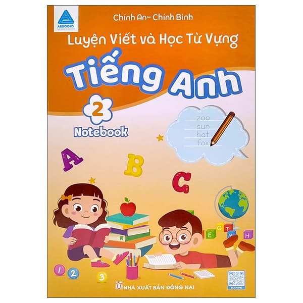 Sách Luyện Viết Và Học Từ Vựng Tiếng Anh Lớp 2 - Notebook - Chính An