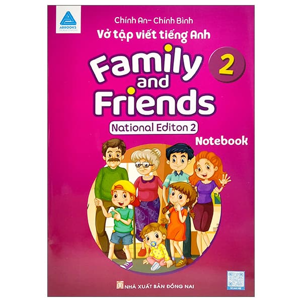 Sách Vở Tập Viết Tiếng Anh - Family And Friends - National Edition 2 - Noteboo - Chính An