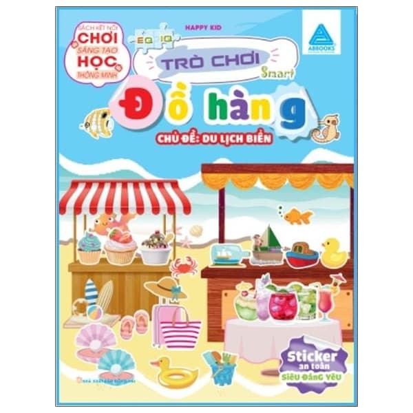 Sách Sách Kết Nối Chơi Sáng Tạo Học Thông Minh - Trò Chơi Đồ Hàng Ch - Hapyy Kid