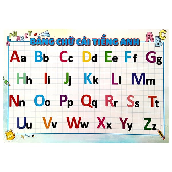 Sách Bảng Chữ Cái Tiếng Anh - Số Đếm - Đào Thị Thu Thanh