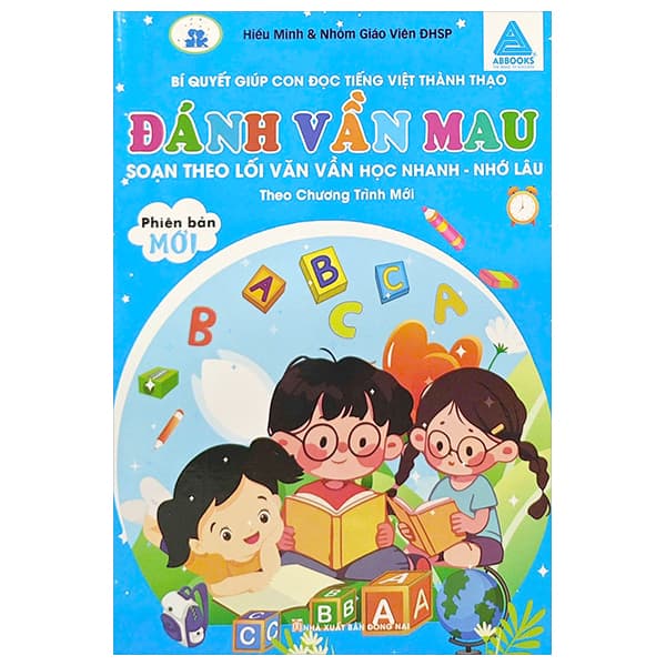 Sách Đánh Vần Màu - Soạn Theo Lối Văn Vần -  Học Nhanh - Nhớ Lâu - Hiểu Minh