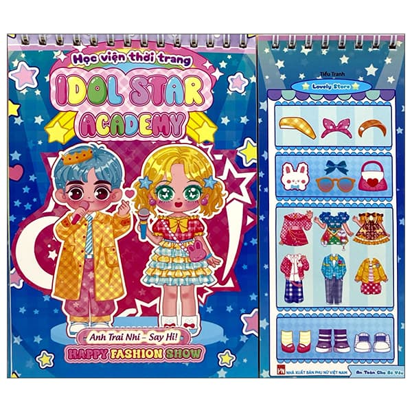 Sách Idol Star Academy - Học Viện Thời Trang - Happy Fashion Show - Anh Trai Nh� - Việt An