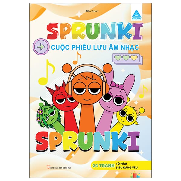 Sách Sprunki - Cuộc Phiêu Lưu Âm Nhạc Sprunki - Tiểu Tranh