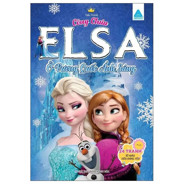 Sách Công Chúa Elsa Ở Vương Quốc Ánh Sáng - Tiểu Tranh