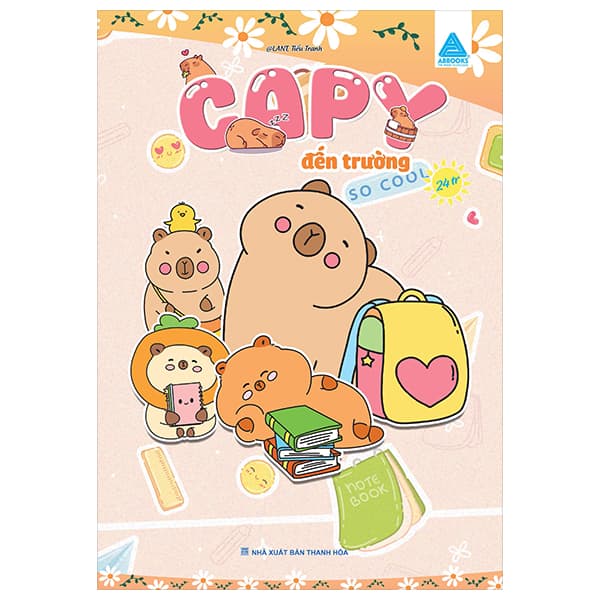 Sách Capy Đến Trường - @LANT