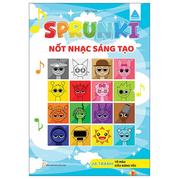 Sách Sprunki - Nốt Nhạc Sáng Tạo